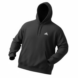 NWT Adidas Women's Black Hoodie Size 2XL (KB2)